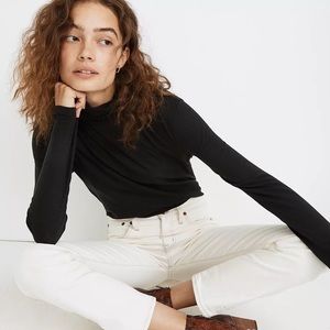 Madewell Whisper Cotton Turtleneck